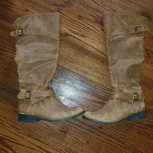 Brown Tall Boots 8.5